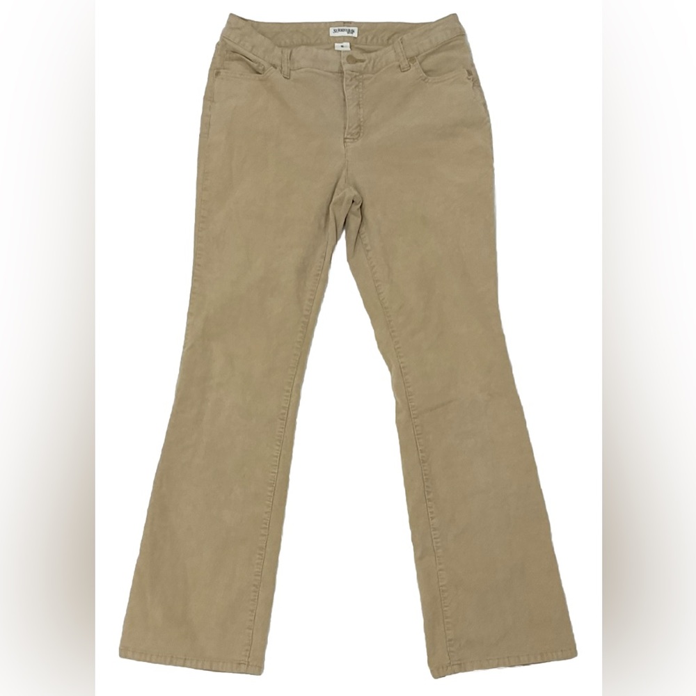 SOLD - St. Johns Bay Corduroy Pants Women's 12 Beige DO NOT BUY